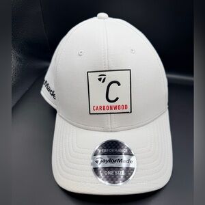 TaylorMade White Performance Cap